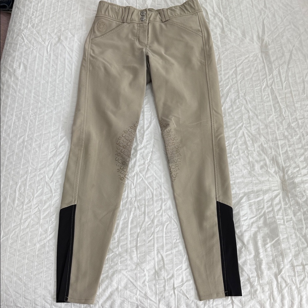 Dover Saddlery Dalton Tech Nova Full Seat Breeches – Size 22 – tan